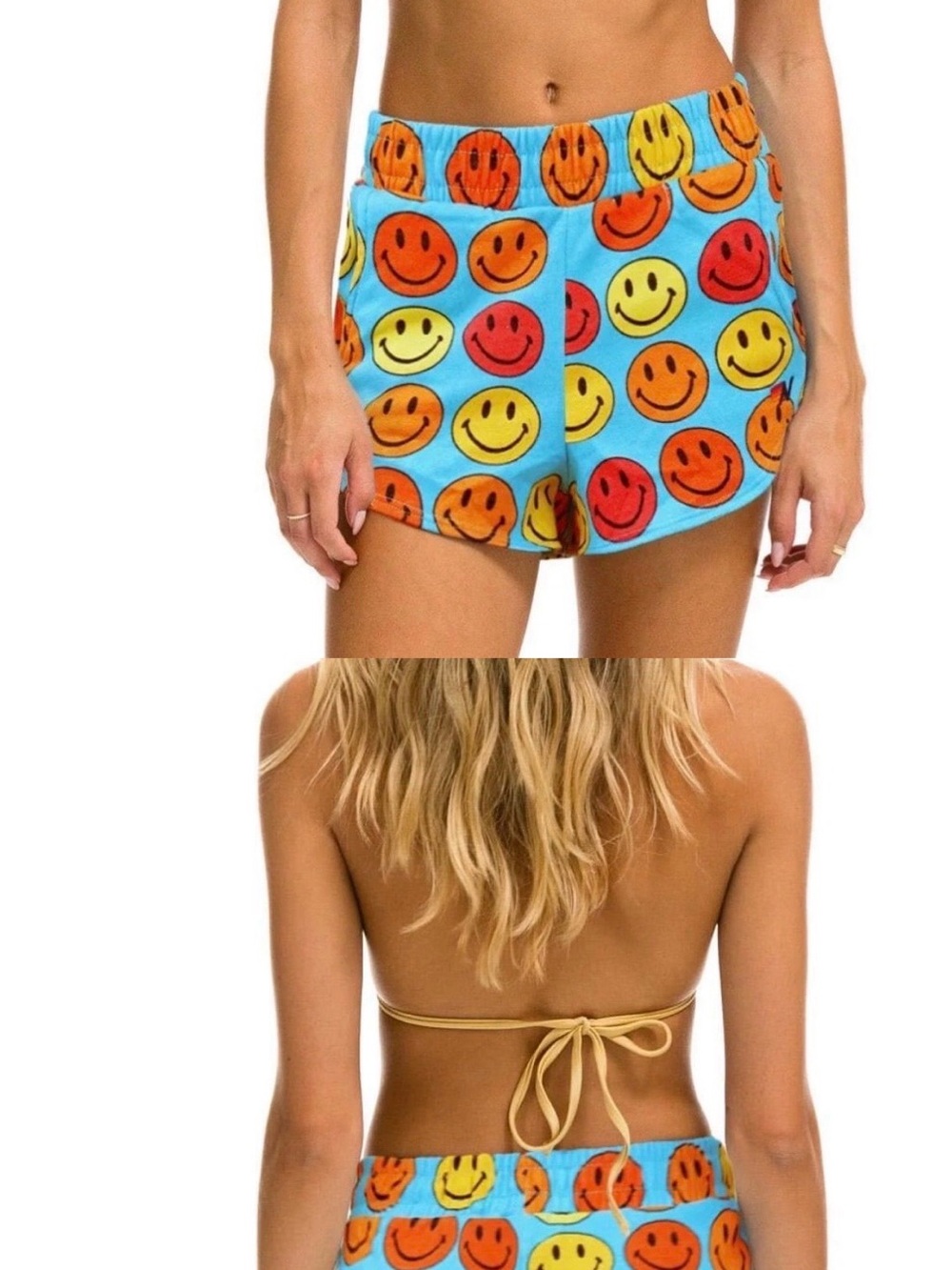 Aviator Nation Smiley Bingo lounge Shorts size small